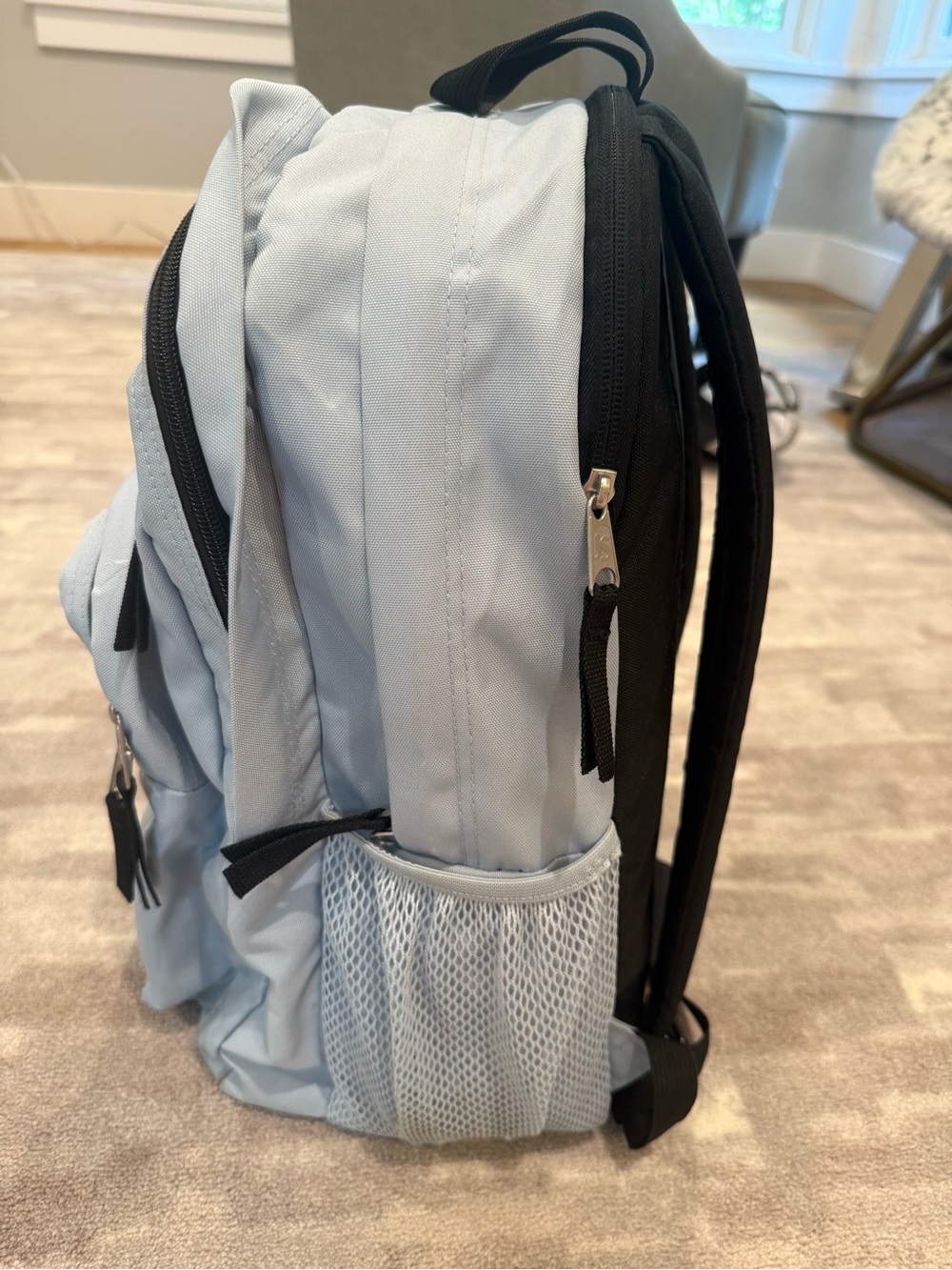 JanSport Light blue Backpack - Picture 2 of 6